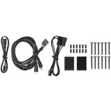 Thermaltake CL-F063-PL12SW-A sistema di raffreddamento per computer Case per computer Ventilatore 12 cm Nero, Bianco Nero, Ventilatore, 12 cm, 500 Giri/min, 1500 Giri/min, 56,45 pdc/min, Nero, Bianco