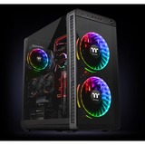 Thermaltake CL-F070-PL20SW-A sistema di raffreddamento per computer Case per computer Ventilatore 20 cm Nero Nero, Ventilatore, 20 cm, 500 Giri/min, 1500 Giri/min, 117,96 pdc/min, Nero