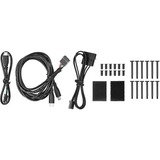 Thermaltake CL-F070-PL20SW-A sistema di raffreddamento per computer Case per computer Ventilatore 20 cm Nero Nero, Ventilatore, 20 cm, 500 Giri/min, 1500 Giri/min, 117,96 pdc/min, Nero