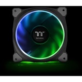 Thermaltake CL-F076-PL12SW-A sistema di raffreddamento per computer Case per computer Ventilatore 12 cm Nero Ventilatore, 12 cm, 1500 Giri/min, 24,7 dB, 24,7 son, 48,34 pdc/min