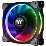 Thermaltake CL-F076-PL12SW-A sistema di raffreddamento per computer Case per computer Ventilatore 12 cm Nero, Ventola Ventilatore, 12 cm, 1500 Giri/min, 24,7 dB, 24,7 son, 48,34 pdc/min