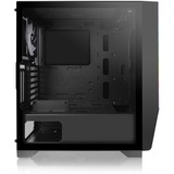 Thermaltake H550 TG ARGB Midi Tower Nero, Grigio Nero, Midi Tower, PC, Nero, Grigio, ATX, micro ATX, Mini-ITX, SPCC, Blu, Verde, Rosso