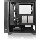 Thermaltake H550 TG ARGB Midi Tower Nero, Grigio Nero, Midi Tower, PC, Nero, Grigio, ATX, micro ATX, Mini-ITX, SPCC, Blu, Verde, Rosso