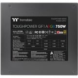 Thermaltake PS-TPD-0750F3FAGE-1 alimentatore per computer 750 W 24-pin ATX ATX Nero, Alimentatore PC Nero, 750 W, 100 - 240 V, 900 W, 50/60 Hz, 10 A, Attivo