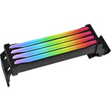 Thermaltake Pacific R1 Plus Universale Kit di illuminazione per case del computer Nero, Universale, Kit di illuminazione per case del computer, Nero, Multicolore, 170 mm, 90 mm