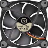 Thermaltake Riing 12 Case per computer Ventilatore 12 cm Nero Ventilatore, 12 cm, 800 Giri/min, 1500 Giri/min, 26,4 dB, 40,6 pdc/min