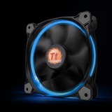 Thermaltake Riing 12 Case per computer Ventilatore 12 cm Nero Ventilatore, 12 cm, 800 Giri/min, 1500 Giri/min, 26,4 dB, 40,6 pdc/min