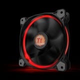 Thermaltake Riing 12 Case per computer Ventilatore 12 cm Nero Ventilatore, 12 cm, 800 Giri/min, 1500 Giri/min, 26,4 dB, 40,6 pdc/min