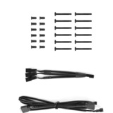 Thermaltake Riing 12 Sync Universale Ventilatore 12 cm Nero, Ventola Ventilatore, 12 cm, 800 Giri/min, 1500 Giri/min, 26,4 dB, 40,6 pdc/min