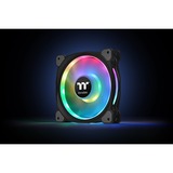 Thermaltake Riing Duo 12 RGB Premium Edition Case per computer Ventilatore 12 cm Nero Nero, Ventilatore, 12 cm, 500 Giri/min, 1500 Giri/min, 23,9 dB, 42,45 pdc/min