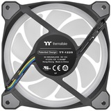 Thermaltake Riing Duo 12 RGB Premium Edition Case per computer Ventilatore 12 cm Nero Nero, Ventilatore, 12 cm, 500 Giri/min, 1500 Giri/min, 23,9 dB, 42,45 pdc/min