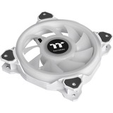 Thermaltake Riing Quad 12 RGB Case per computer Ventilatore 12 cm Bianco bianco, Ventilatore, 12 cm, 500 Giri/min, 1500 Giri/min, 25,2 dB, 40,9 pdc/min