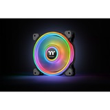 Thermaltake Riing Quad 12 RGB Case per computer Ventilatore 12 cm Nero Nero, Ventilatore, 12 cm, 500 Giri/min, 1500 Giri/min, 25,2 dB, 40,9 pdc/min