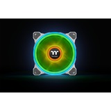Thermaltake Riing Quad 14 RGB Case per computer Ventilatore 14 cm Bianco bianco, Ventilatore, 14 cm, 500 Giri/min, 1400 Giri/min, 26,1 dB, 60,17 pdc/min