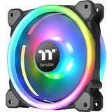 Thermaltake Riing Trio 12 LED RGB Radiator Fan TT Premium Edition Case per computer Ventilatore 12 cm Nero Ventilatore, 12 cm, 500 Giri/min, 1500 Giri/min, 25,2 dB, 41,13 pdc/min