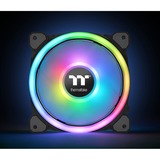 Thermaltake Riing Trio 12 LED RGB Radiator Fan TT Premium Edition Case per computer Ventilatore 12 cm Nero Ventilatore, 12 cm, 500 Giri/min, 1500 Giri/min, 25,2 dB, 41,13 pdc/min