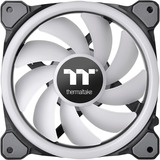 Thermaltake Riing Trio 12 LED RGB Radiator Fan TT Premium Edition Case per computer Ventilatore 12 cm Nero Ventilatore, 12 cm, 500 Giri/min, 1500 Giri/min, 25,2 dB, 41,13 pdc/min