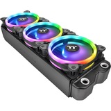 Thermaltake Riing Trio 12 LED RGB Radiator Fan TT Premium Edition Case per computer Ventilatore 12 cm Nero Ventilatore, 12 cm, 500 Giri/min, 1500 Giri/min, 25,2 dB, 41,13 pdc/min