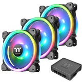 Thermaltake Riing Trio 14 RGB TT Premium Edition Processore Ventilatore 14 cm Nero, Grigio Ventilatore, 14 cm, 500 Giri/min, 1400 Giri/min, 26,5 dB, 60,68 pdc/min