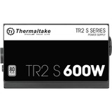 Thermaltake TRS-600AH2NK alimentatore per computer 600 W 20+4 pin ATX ATX Nero Nero, 600 W, 230 V, 50 - 60 Hz, 8 A, Attivo, 105 W