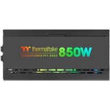 Thermaltake Toughpower PF1 alimentatore per computer 850 W 24-pin ATX Nero Nero, 850 W, 100 - 240 V, 1020 W, 50/60 Hz, 12 A, Attivo