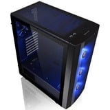 Thermaltake Versa J25 TG RGB Midi Tower Nero, Chassis Tower Nero, Midi Tower, PC, Nero, ATX, micro ATX, Mini-ITX, SPCC, Ventole, Frontale