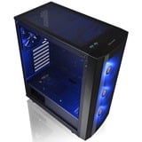Thermaltake Versa J25 TG RGB Midi Tower Nero, Chassis Tower Nero, Midi Tower, PC, Nero, ATX, micro ATX, Mini-ITX, SPCC, Ventole, Frontale