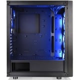 Thermaltake Versa J25 TG RGB Midi Tower Nero, Chassis Tower Nero, Midi Tower, PC, Nero, ATX, micro ATX, Mini-ITX, SPCC, Ventole, Frontale