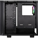 Thermaltake View 21 TG RGB Plus Midi Tower Nero Nero, Midi Tower, PC, Nero, ATX, micro ATX, Mini-ATX, SPCC, Vetro temperato, Giocare
