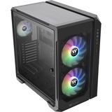 Thermaltake View 51 TG ARGB Midi Tower Nero Nero, Midi Tower, PC, Nero, ATX, EATX, micro ATX, Mini-ITX, Acciaio, Giocare