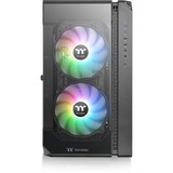 Thermaltake View 51 TG ARGB Midi Tower Nero, Chassis Tower Nero, Midi Tower, PC, Nero, ATX, EATX, micro ATX, Mini-ITX, Acciaio, Giocare
