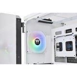 Thermaltake View 51 TG ARGB Snow Midi Tower Bianco, Chassis Tower bianco, Midi Tower, PC, Bianco, ATX, EATX, micro ATX, Mini-ITX, Acciaio, Giocare