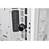 Thermaltake View 51 TG ARGB Snow Midi Tower Bianco, Chassis Tower bianco, Midi Tower, PC, Bianco, ATX, EATX, micro ATX, Mini-ITX, Acciaio, Giocare
