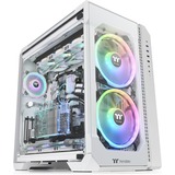 Thermaltake View 51 TG ARGB Snow Midi Tower Bianco, Chassis Tower bianco, Midi Tower, PC, Bianco, ATX, EATX, micro ATX, Mini-ITX, Acciaio, Giocare