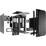 be quiet! BG034 computer case Tower Nero Nero, Tower, PC, Nero, ATX, Mini-ATX, Mini-ITX, ABS sintetico, Acciaio, 19 cm