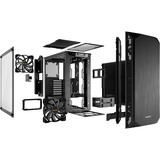 be quiet! BGW34 computer case Tower Nero Nero, Tower, PC, Nero, ATX, Mini-ATX, Mini-ITX, ABS sintetico, Acciaio, Vetro temperato, 36,9 cm