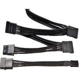 be quiet! CM-61050 1 m, Cavo Nero, 1 m, Molex (4-pin), Nero, Dark Power Pro 8- , Straight Power E9- , Pure Power L8- / Power Zone, 86 mm, 230 mm