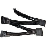 be quiet! CS-3640 0,6 m, Cavo Nero, 0,6 m, 4 x SATA 15 pin, Nero, Dark Power Pro 8- , Straight Power E9- , Pure Power L8- / Power Zone, 86 mm, 230 mm