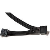 be quiet! CS-6720 0,7 m, Cavo Nero, 0,7 m, 2 x SATA a 15 pin, Nero, Dark Power Pro 8- , Straight Power E9- , Pure Power L8- / Power Zone, 86 mm, 230 mm