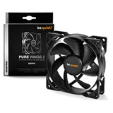 be quiet! PURE WINGS 2, 92mm Computer case Ventilatore 9,2 cm Nero Nero, 92mm, Ventilatore, 9,2 cm, 1900 Giri/min, 18,6 dB, 33,15 pdc/min, 56,02 m³/h