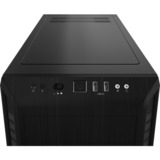 be quiet! Pure Base 600 Midi Tower Nero Nero, Midi Tower, PC, Nero, ATX, micro ATX, Mini-ITX, ABS sintetico, Acciaio, Giocare