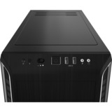 be quiet! Pure Base 600 Midi Tower Nero, Argento Nero/Argento, Midi Tower, PC, Nero, Argento, ATX, micro ATX, Mini-ITX, ABS sintetico, Acciaio, Giocare