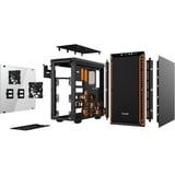 be quiet! Pure Base 600 Window Midi Tower Nero, Arancione Nero/Orange, Midi Tower, PC, Nero, Arancione, ATX, micro ATX, Mini-ITX, ABS sintetico, Plastica, Acciaio, Vetro temperato, Giocare