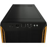 be quiet! Pure Base 600 Window Midi Tower Nero, Arancione Nero/Orange, Midi Tower, PC, Nero, Arancione, ATX, micro ATX, Mini-ITX, ABS sintetico, Plastica, Acciaio, Vetro temperato, Giocare