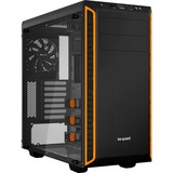 be quiet! Pure Base 600 Window Midi Tower Nero, Arancione, Chassis Tower Nero/Orange, Midi Tower, PC, Nero, Arancione, ATX, micro ATX, Mini-ITX, ABS sintetico, Plastica, Acciaio, Vetro temperato, Giocare