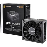 be quiet! SFX L Power alimentatore per computer 600 W 20+4 pin ATX Nero Nero, 600 W, 100 - 240 V, 650 W, 50 - 60 Hz, 10 A, Attivo