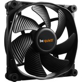 be quiet! SilentWings 3 PWM Case per computer Ventilatore 12 cm Nero, Ventola Nero, Ventilatore, 12 cm, 2200 Giri/min, 28,6 dB, 73,33 pdc/min, 124,58 m³/h
