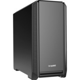 be quiet! Silent Base 601 Midi Tower Nero Nero, Midi Tower, PC, Nero, ATX, EATX, micro ATX, Mini-ITX, Acrilonitrile butadiene stirene (ABS), SECC, HDD