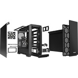 be quiet! Silent Base 601 Midi Tower Nero Nero, Midi Tower, PC, Nero, ATX, EATX, micro ATX, Mini-ITX, Acrilonitrile butadiene stirene (ABS), SECC, HDD