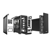 be quiet! Silent Base 601 Window Midi Tower Nero Nero, Midi Tower, PC, Nero, ATX, EATX, micro ATX, Mini-ITX, Acrilonitrile butadiene stirene (ABS), SECC, Vetro temperato, HDD